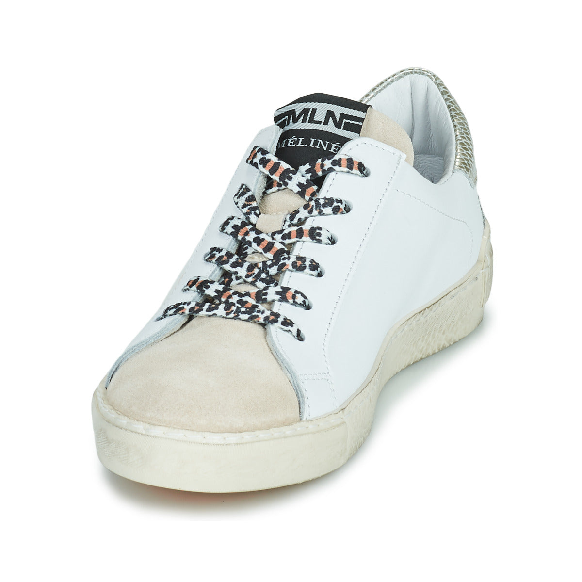 Sneakers basse donne Meline  NKC166  Bianco 