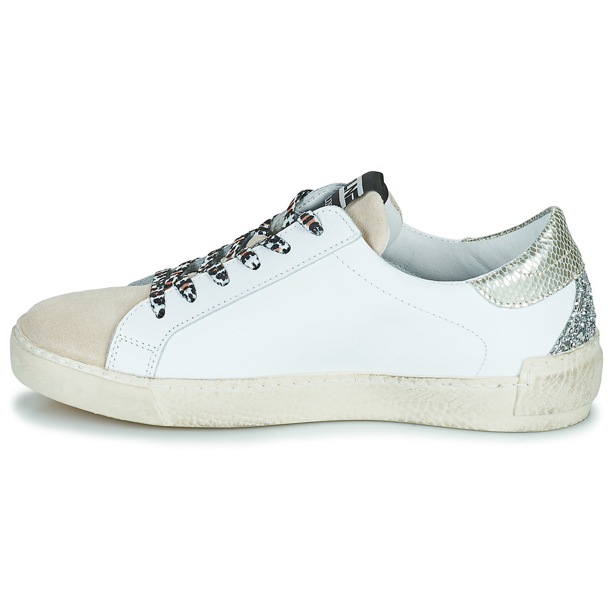 Sneakers basse donne Meline  NKC166  Bianco 