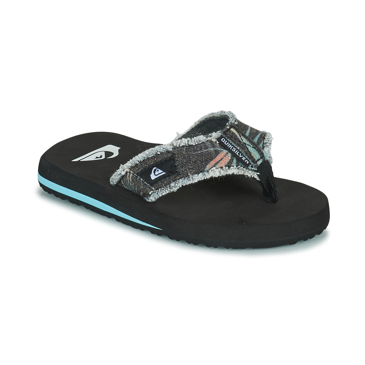 Infradito bambini ragazzo Quiksilver  MONKEY ABYSS YOUTH  Nero 