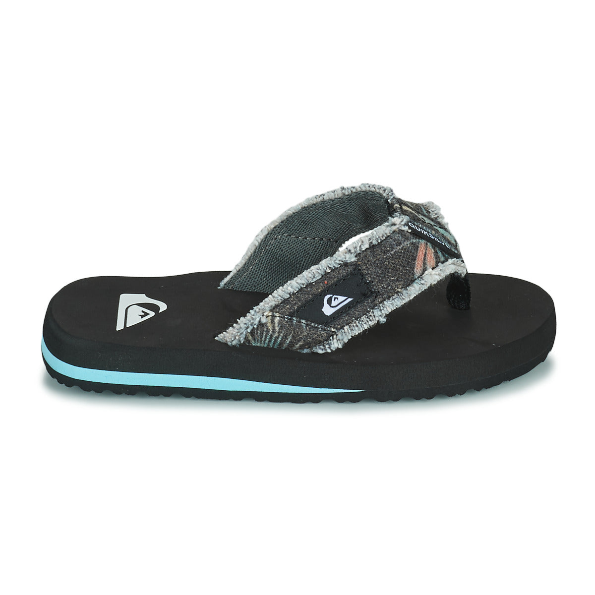 Infradito bambini ragazzo Quiksilver  MONKEY ABYSS YOUTH  Nero 