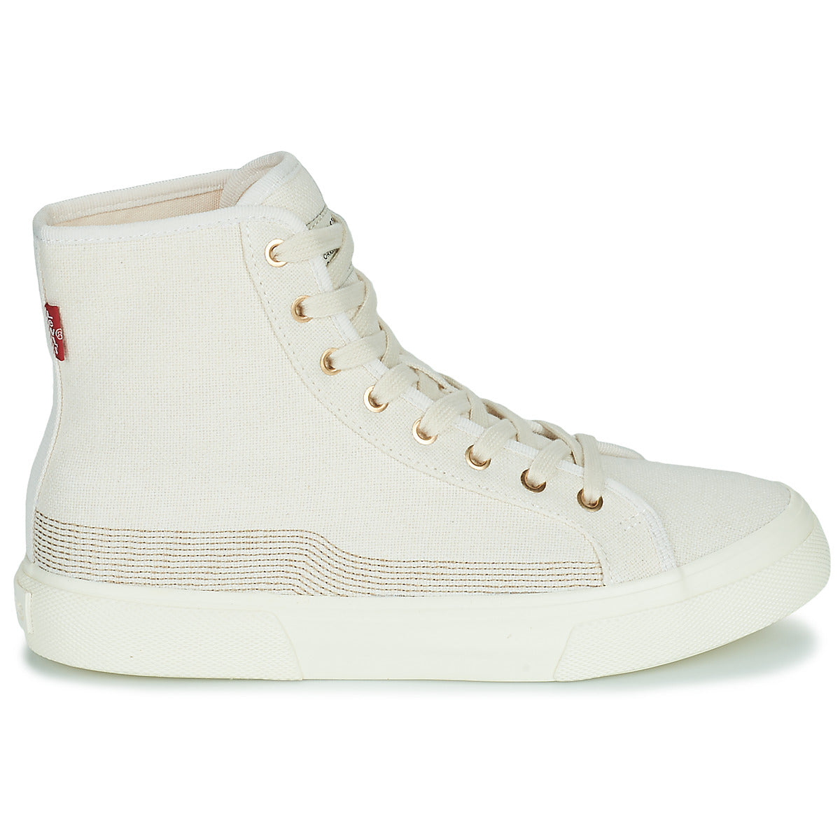 Sneakers alte donne Levis  DECON PLUS MID S  Bianco 