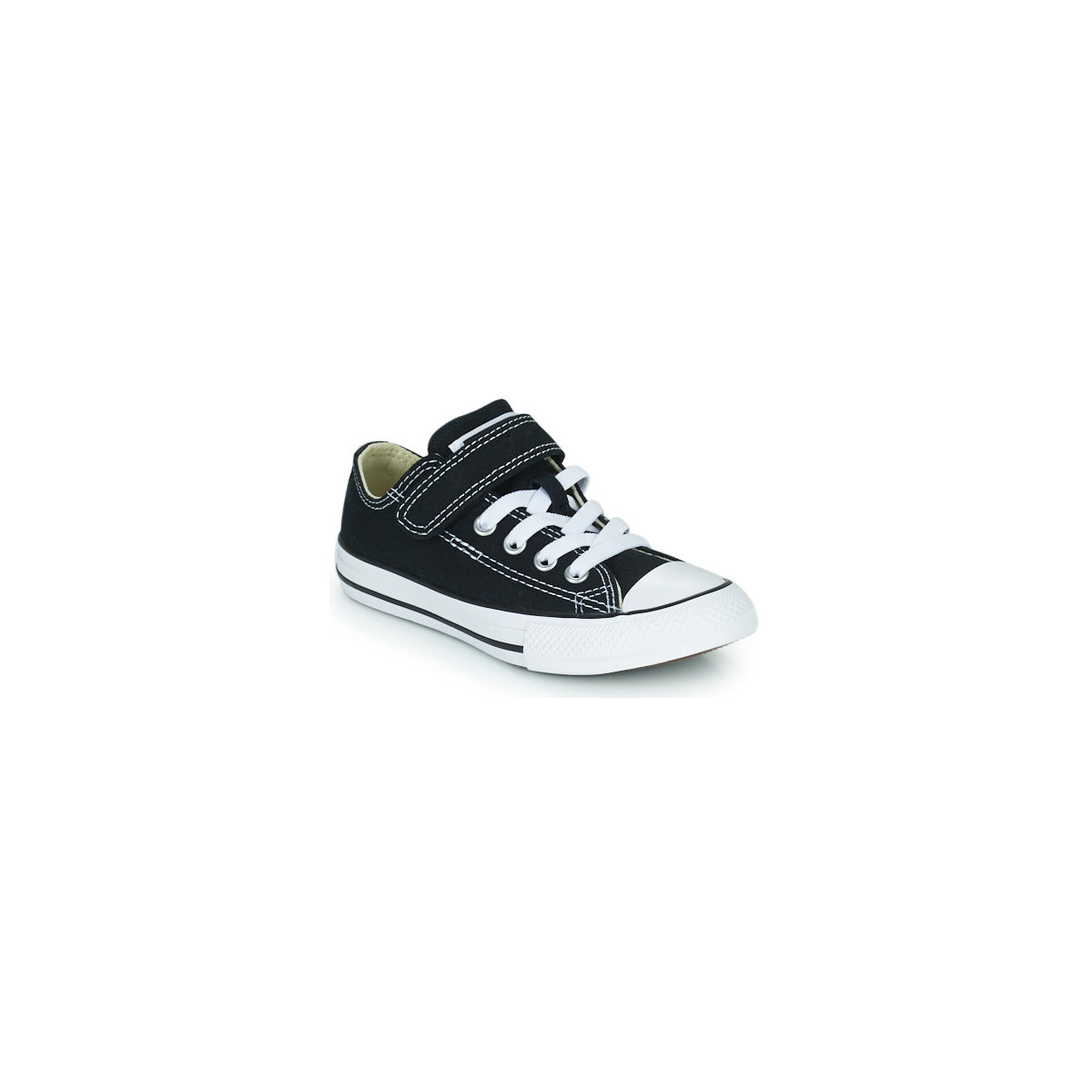 Scarpe bambini ragazzo Converse  Chuck Taylor All Star 1V Foundation Ox  Nero 