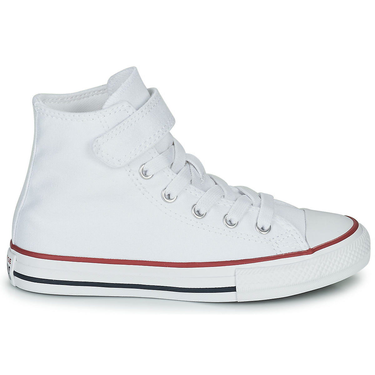 Scarpe bambini ragazzo Converse  Chuck Taylor All Star 1V Foundation Hi  Bianco 