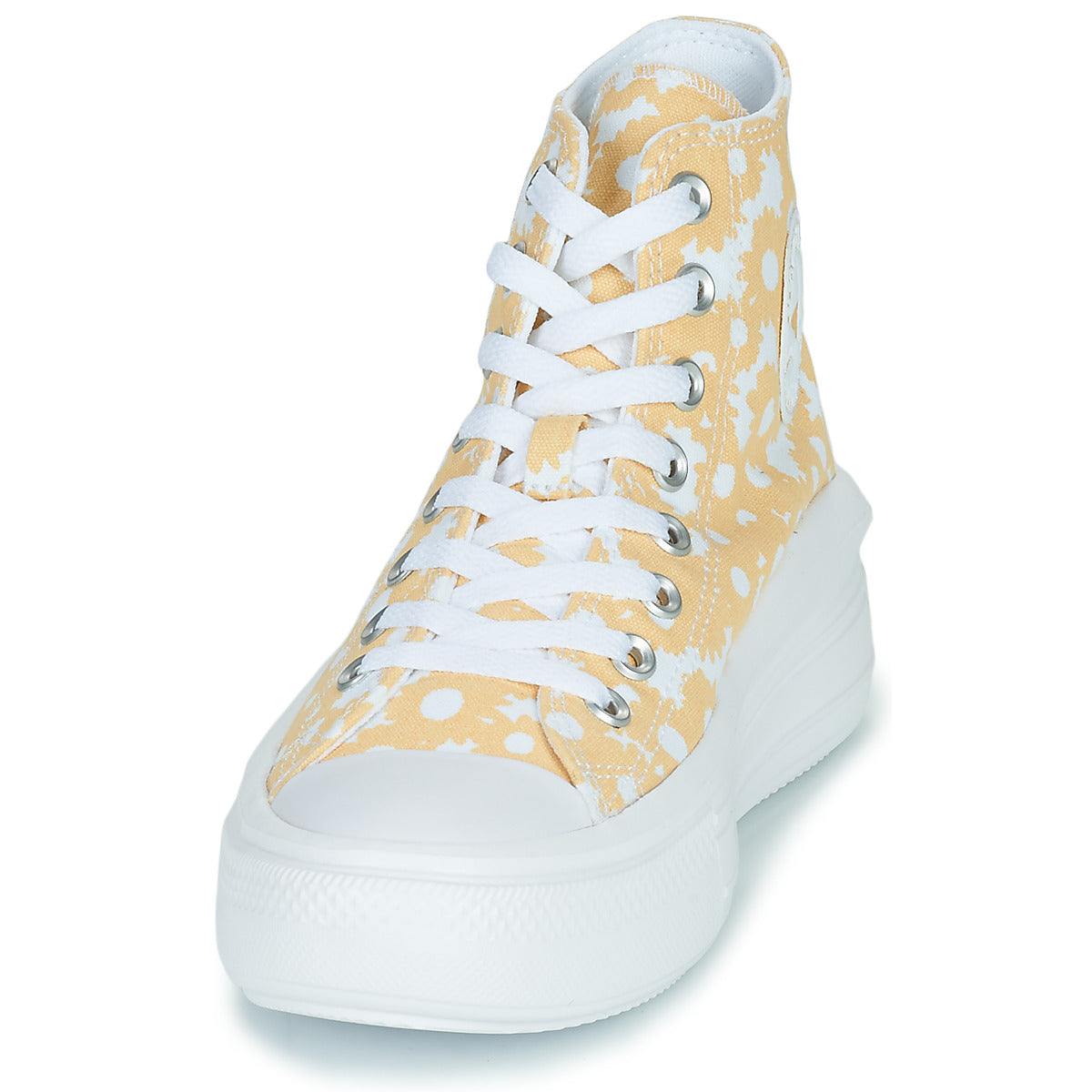 Sneakers alte donne Converse  Chuck Taylor All Star Move Floral Platform Lo-Fi Craft Hi  Giallo 