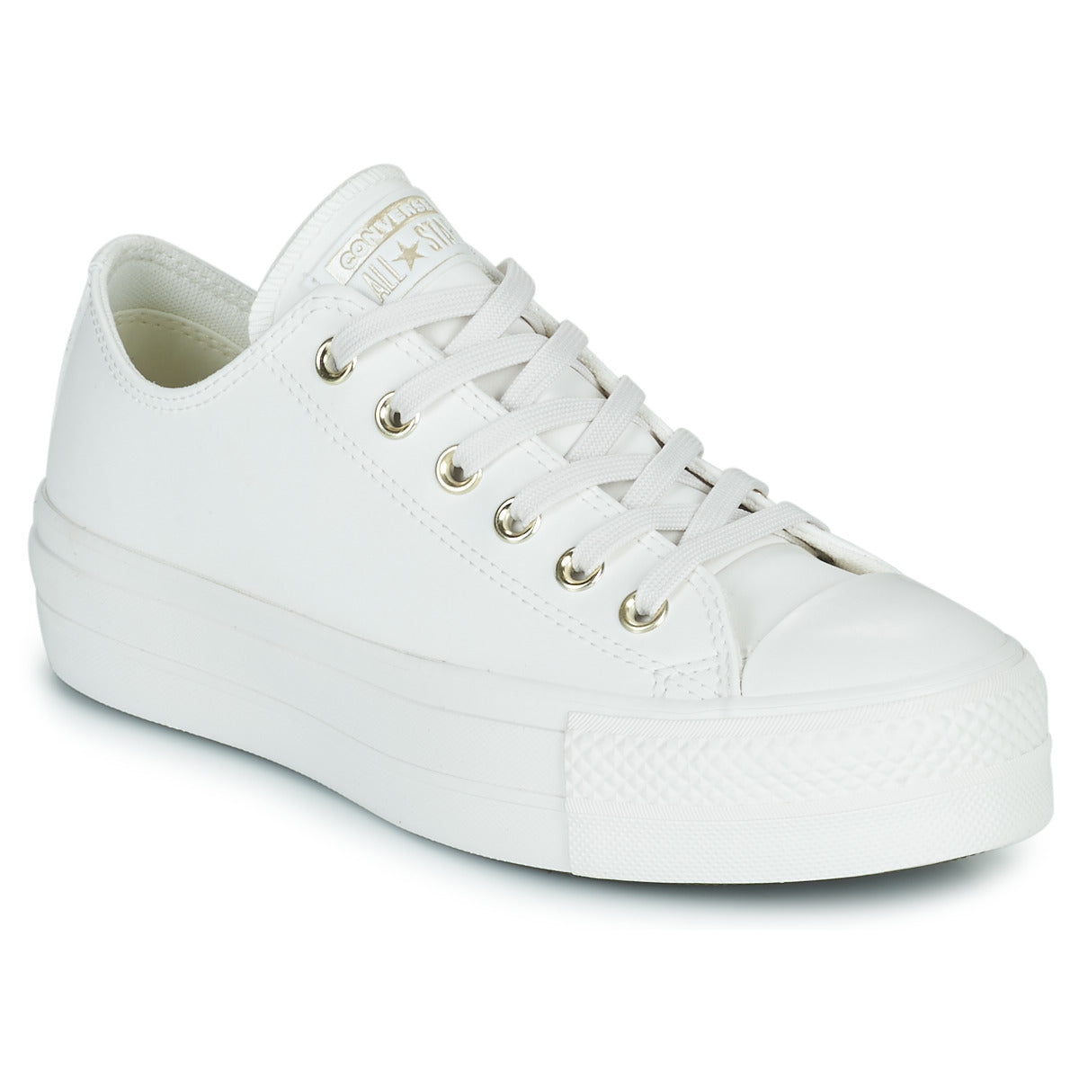 Sneakers basse donne Converse  Chuck Taylor All Star Lift Mono White Ox  Bianco 