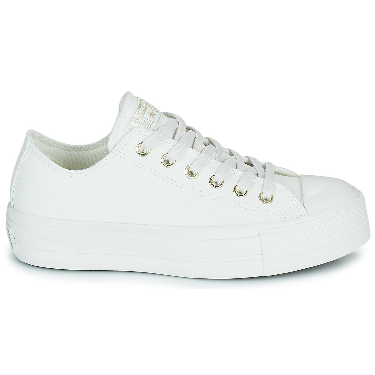 Sneakers basse donne Converse  Chuck Taylor All Star Lift Mono White Ox  Bianco 