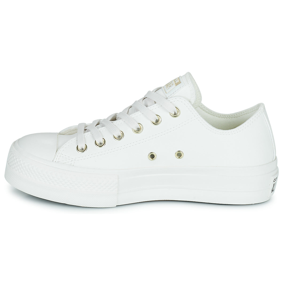 Sneakers basse donne Converse  Chuck Taylor All Star Lift Mono White Ox  Bianco 