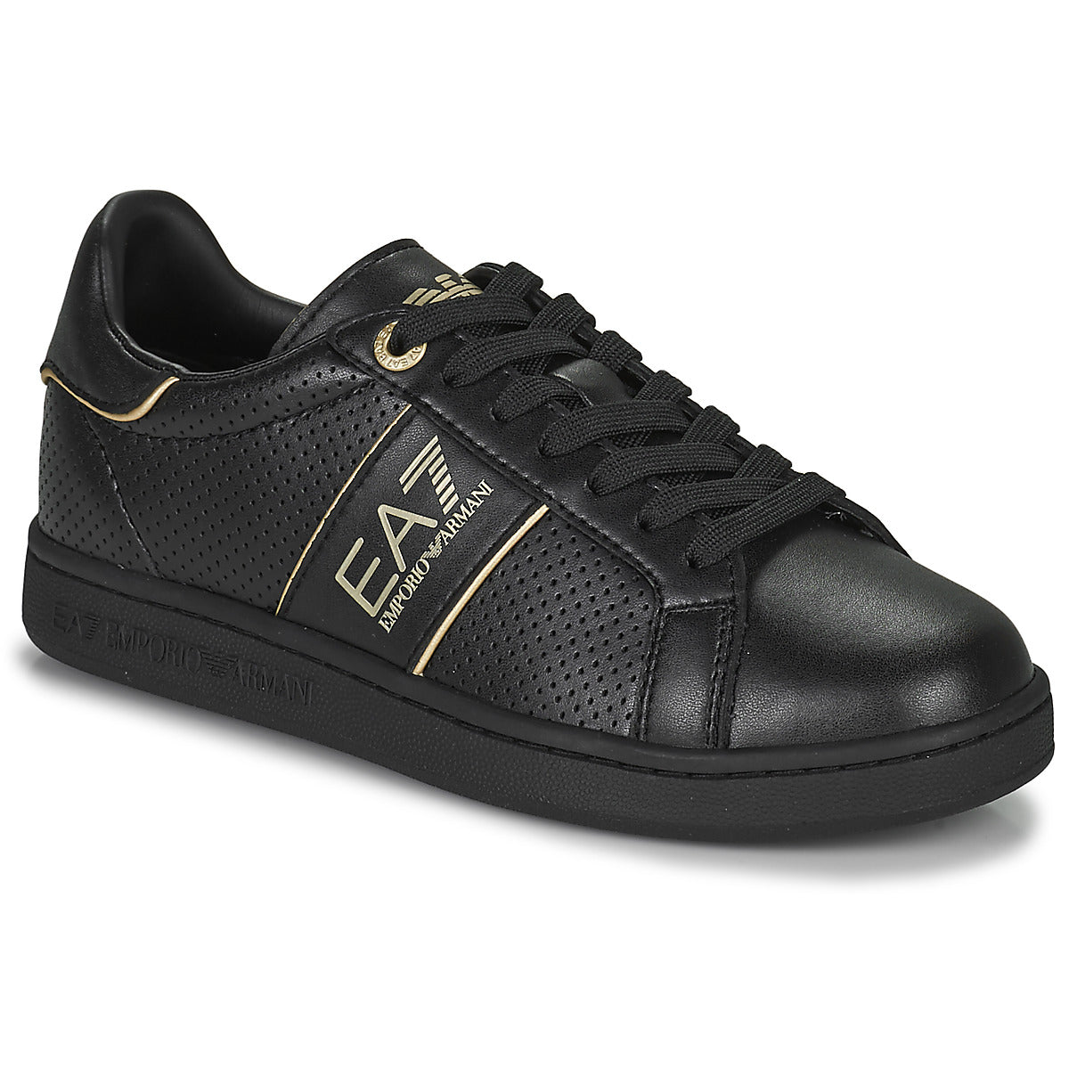 Sneakers basse donne Emporio Armani EA7  CLASSIC SEASONAL  Nero 