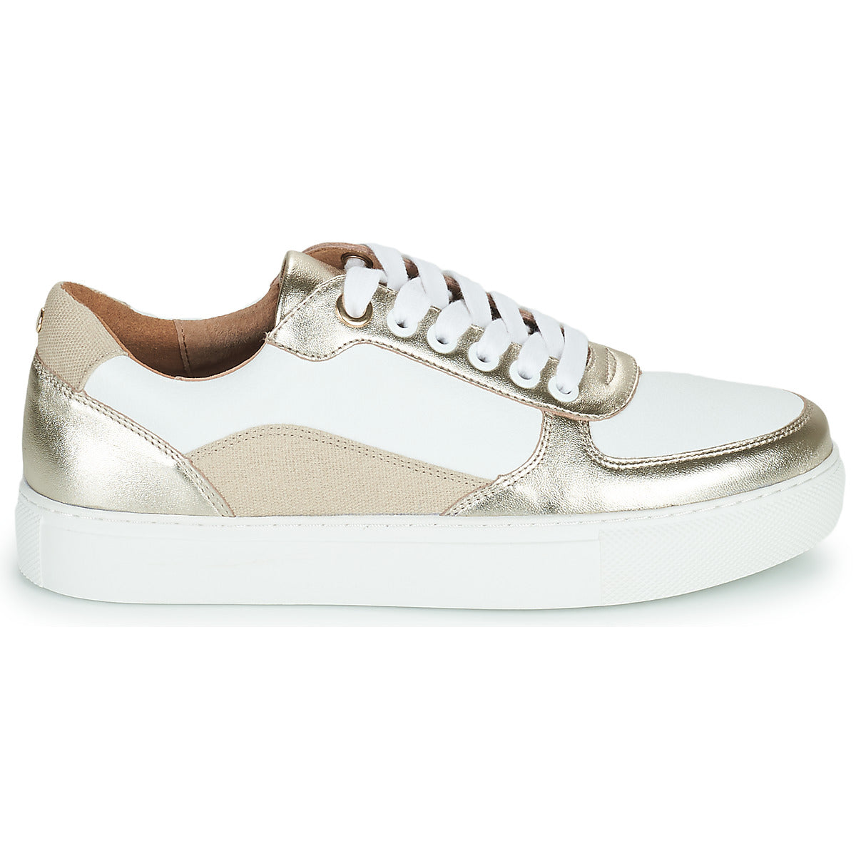 Sneakers basse donne Cosmo Paris  GEENA-TRI  Beige 