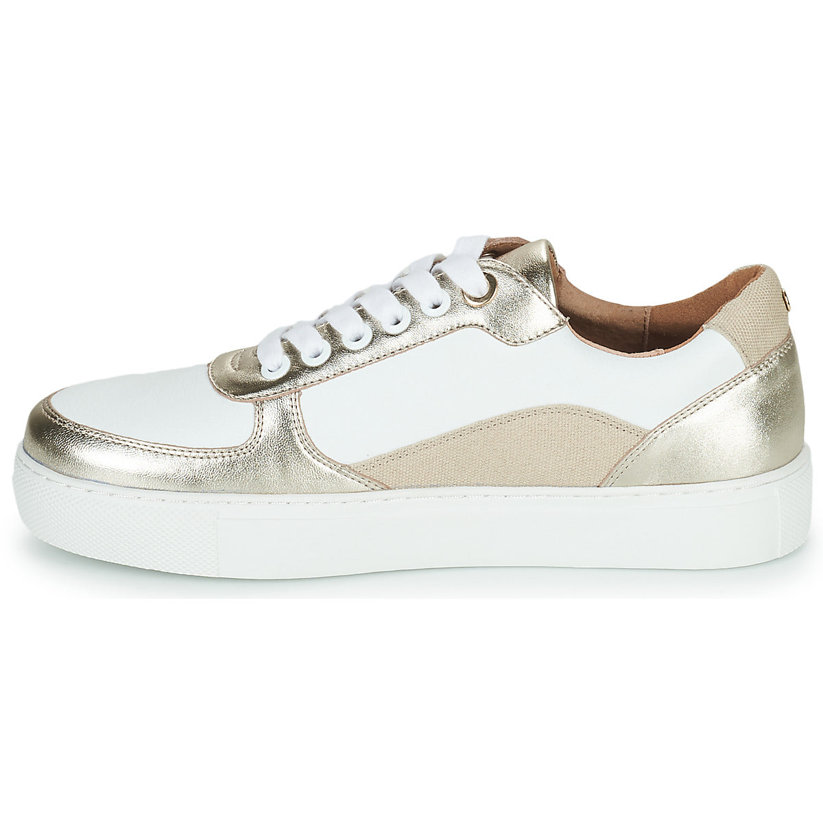 Sneakers basse donne Cosmo Paris  GEENA-TRI  Beige 