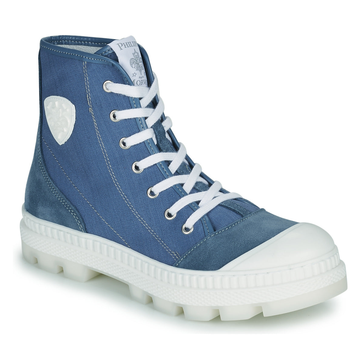 Sneakers alte donne Philippe Morvan  TOOST  Blu 