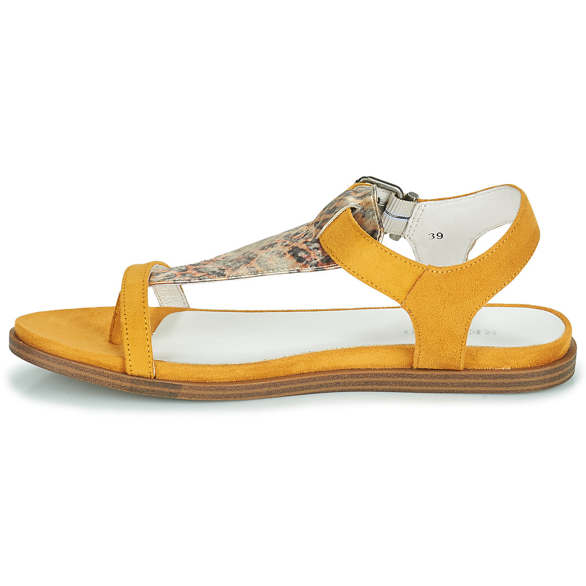 Sandali donne Regard  BREVAL V5 BOOTLEG SAFRAN  Giallo 