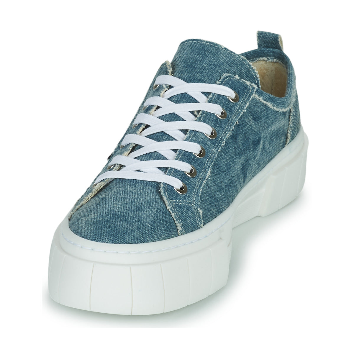 Sneakers basse donne Regard  NICE V2 TOILE JEAN  Blu 