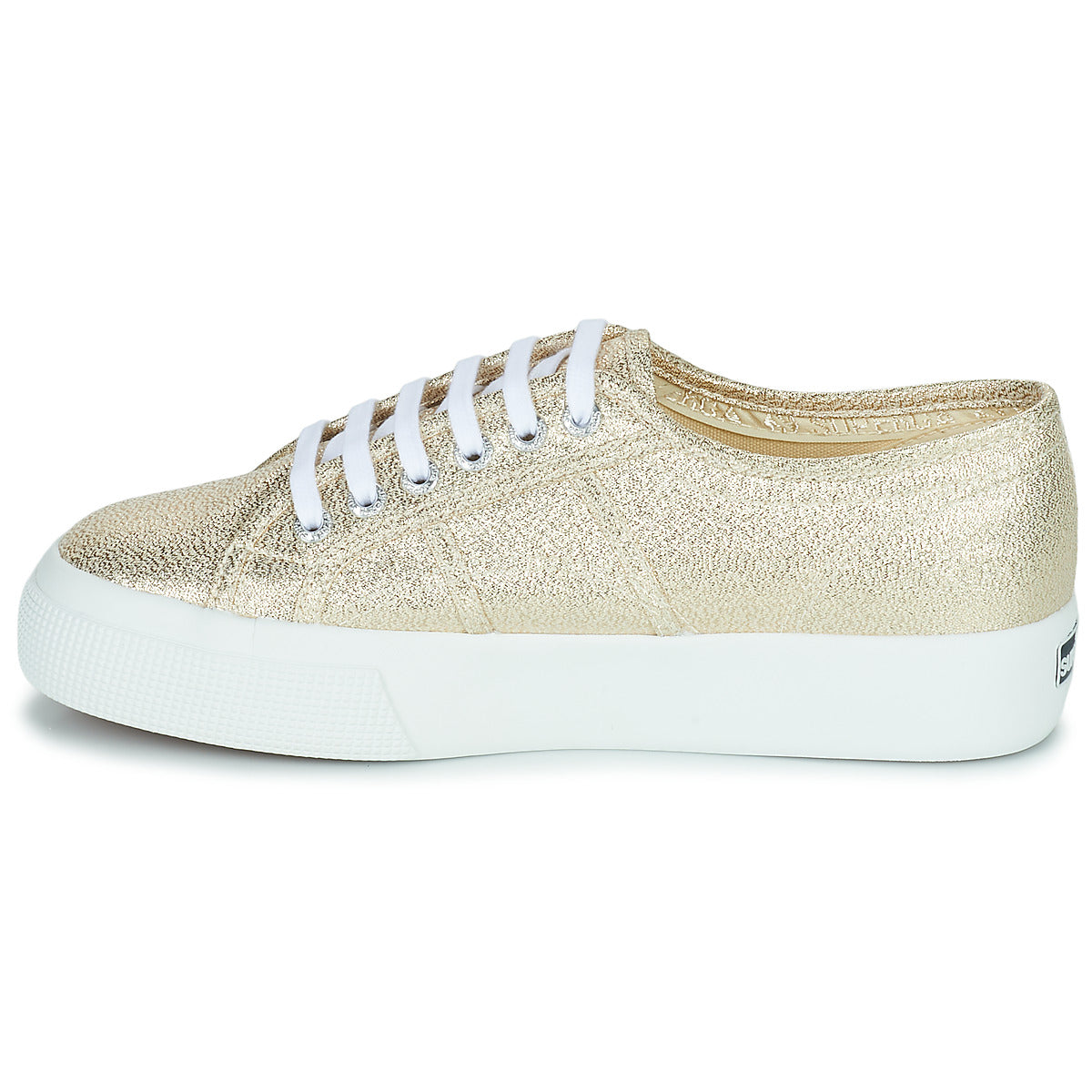 Sneakers basse donne Superga  2730 LAMEW  Oro 