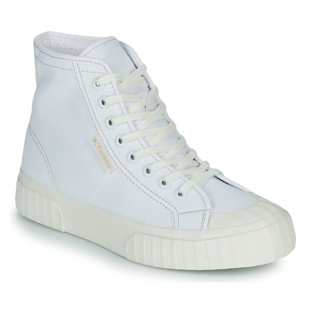 Sneakers alte donne Superga  2696 STRIPE  Bianco 