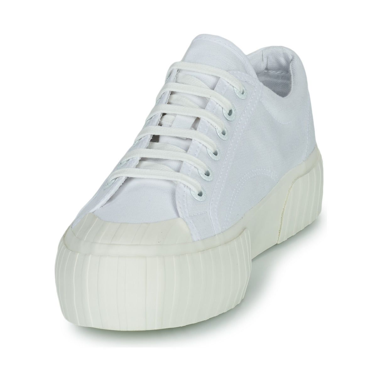 Sneakers basse donne Superga  2631 STRIPE PLATEFORM  Bianco 