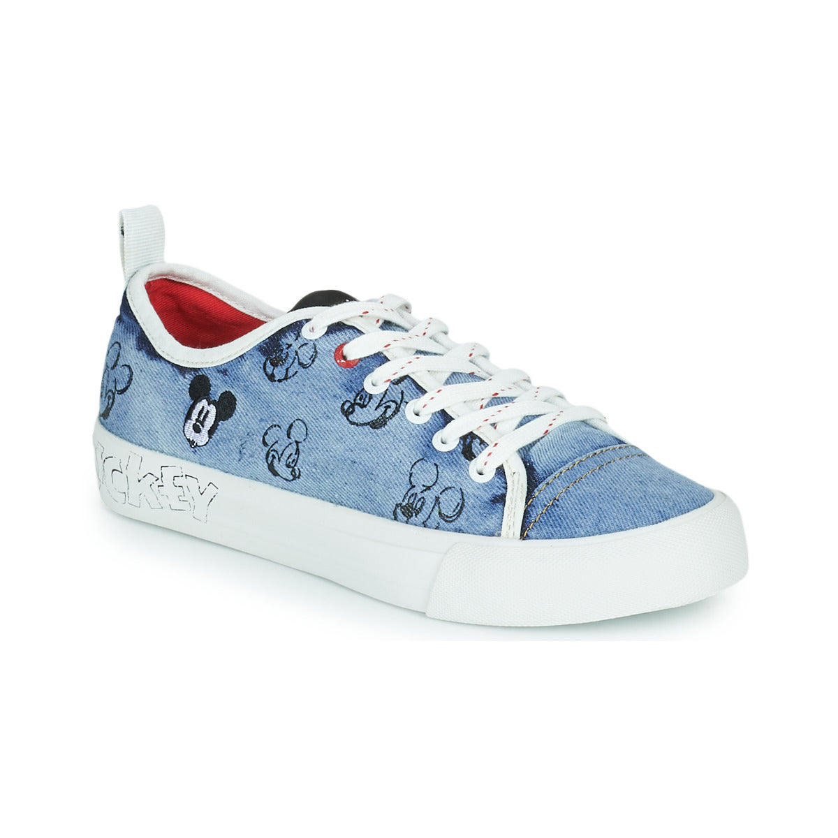 Sneakers basse donne Desigual  ALPHA MICKEY DENIM  Blu 