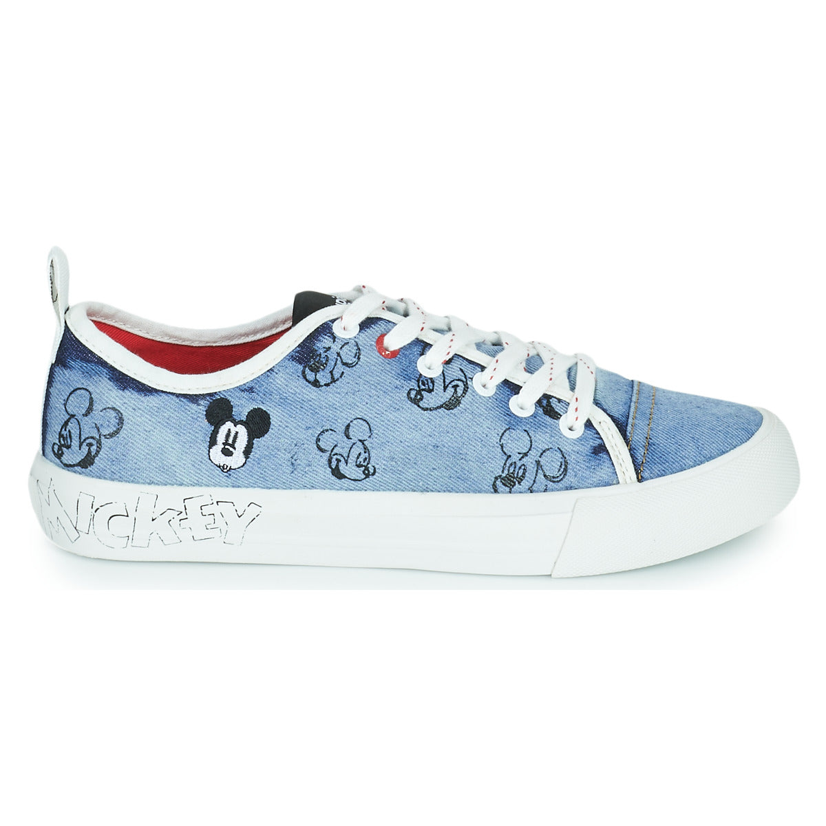 Sneakers basse donne Desigual  ALPHA MICKEY DENIM  Blu 