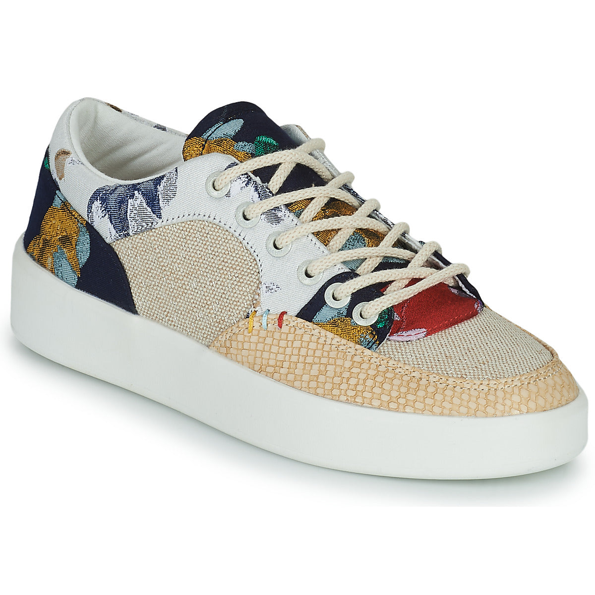 Sneakers basse donne Desigual  FANCY CRAFTED  Beige 