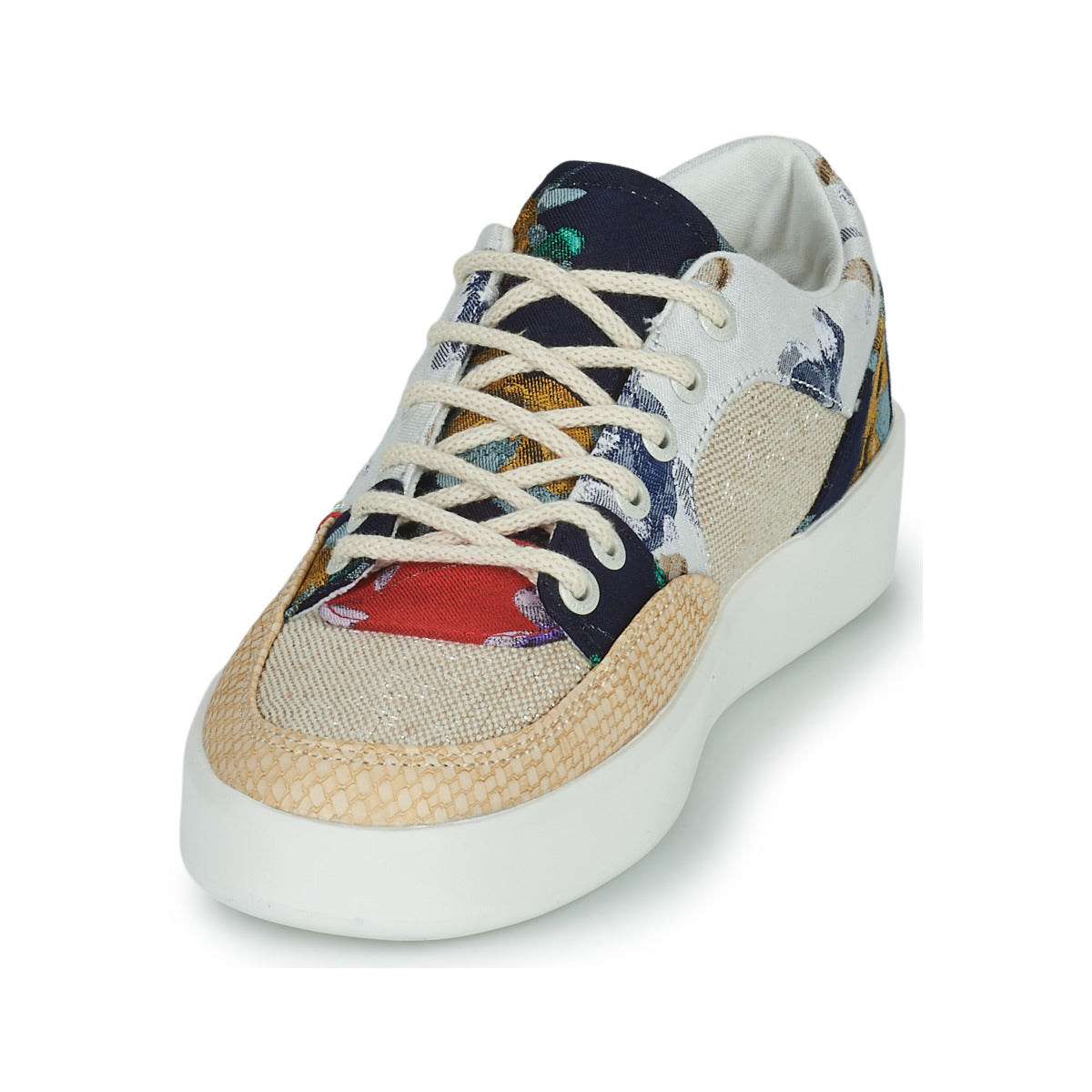 Sneakers basse donne Desigual  FANCY CRAFTED  Beige 