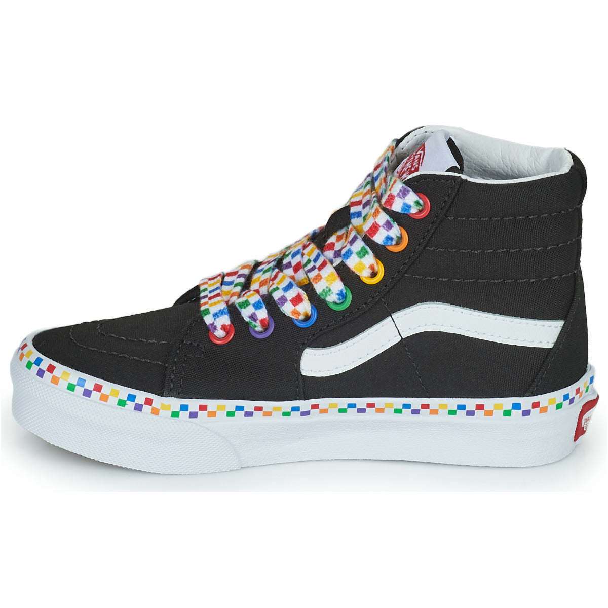 Scarpe bambini ragazza Vans  SK8-Hi  Nero 