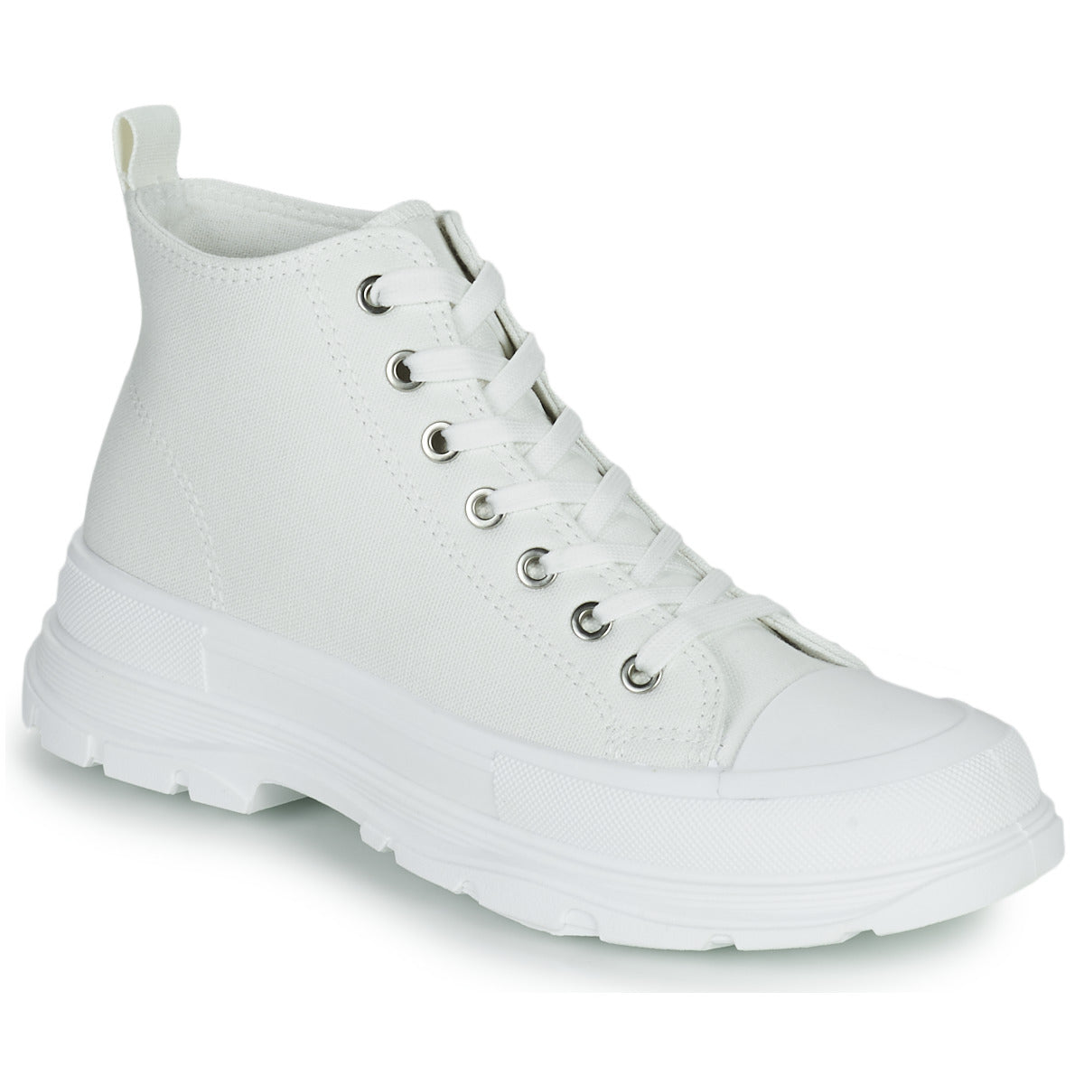 Sneakers alte donne Moony Mood  HIGHER  Bianco 