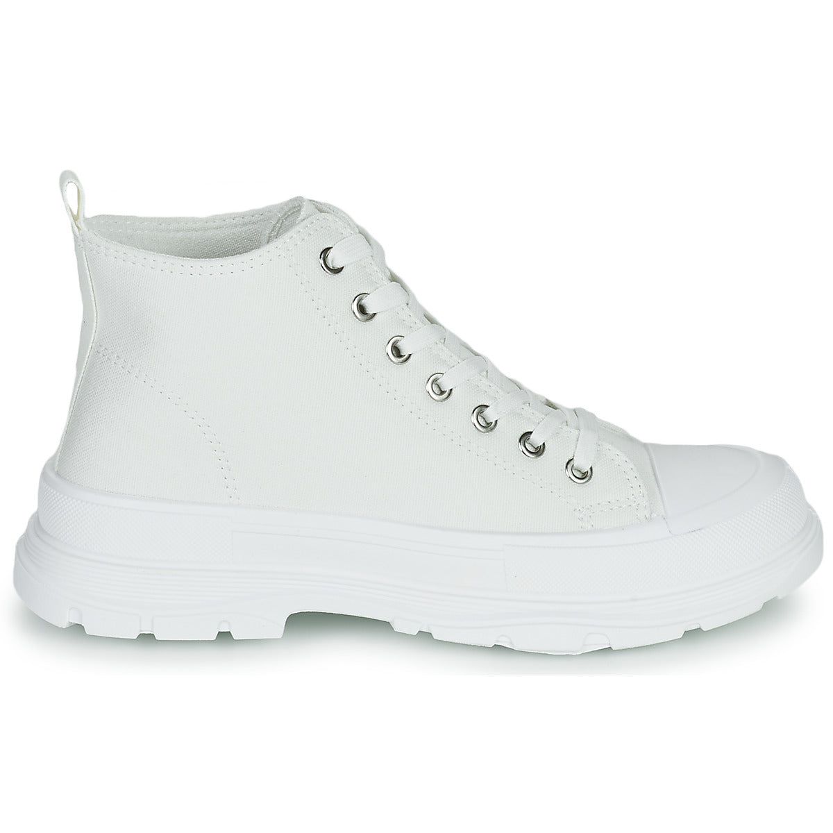 Sneakers alte donne Moony Mood  HIGHER  Bianco 