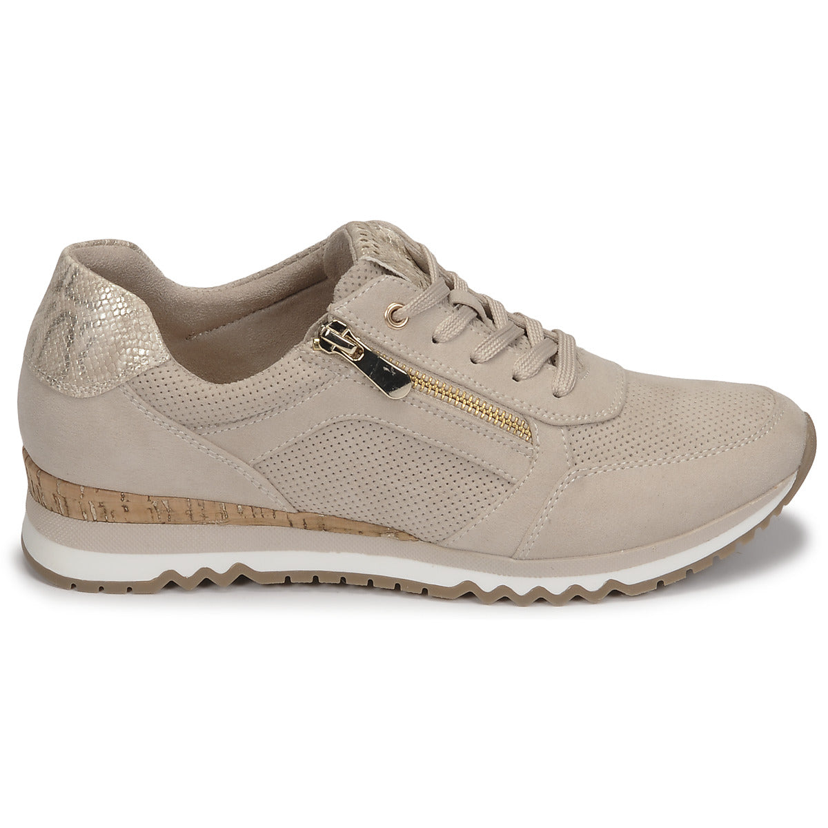 Sneakers basse donne Marco Tozzi  DORIANE  Beige 