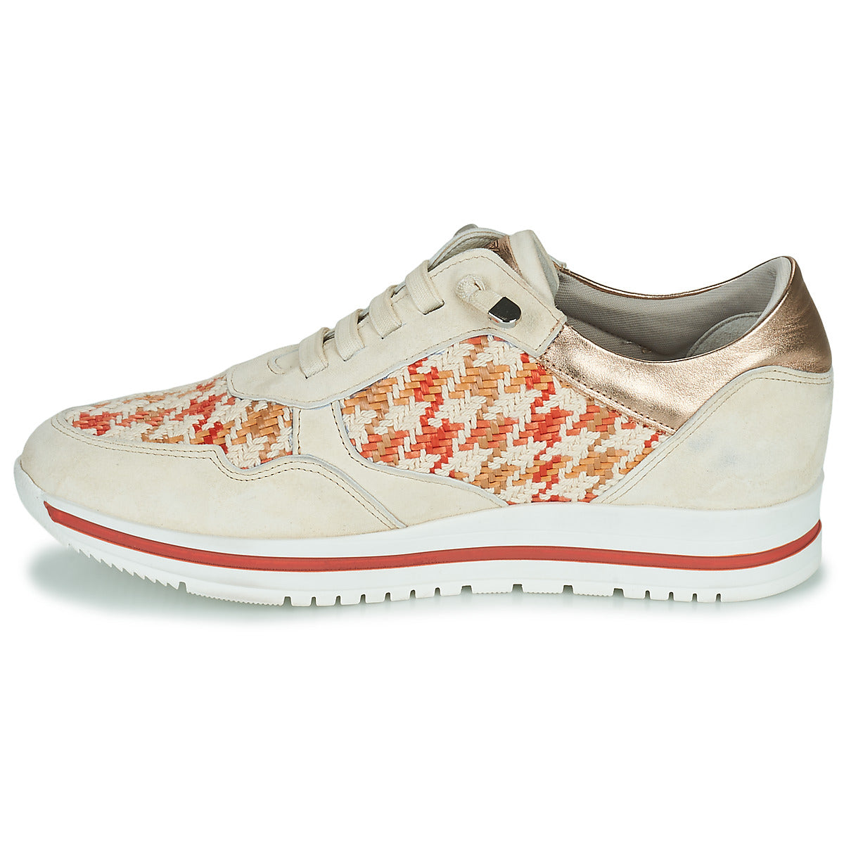 Sneakers basse donne Dorking  ALGAS  Beige 