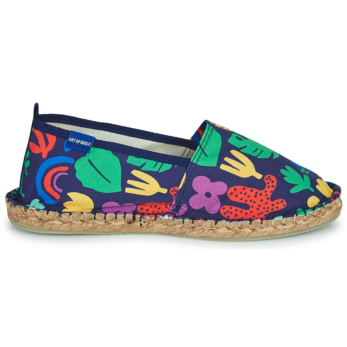 Scarpe Espadrillas donne Art of Soule  PEACE  Blu 