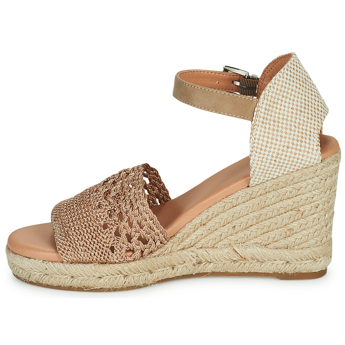 Scarpe Espadrillas donne Xti  44294-TAUPE  Oro 