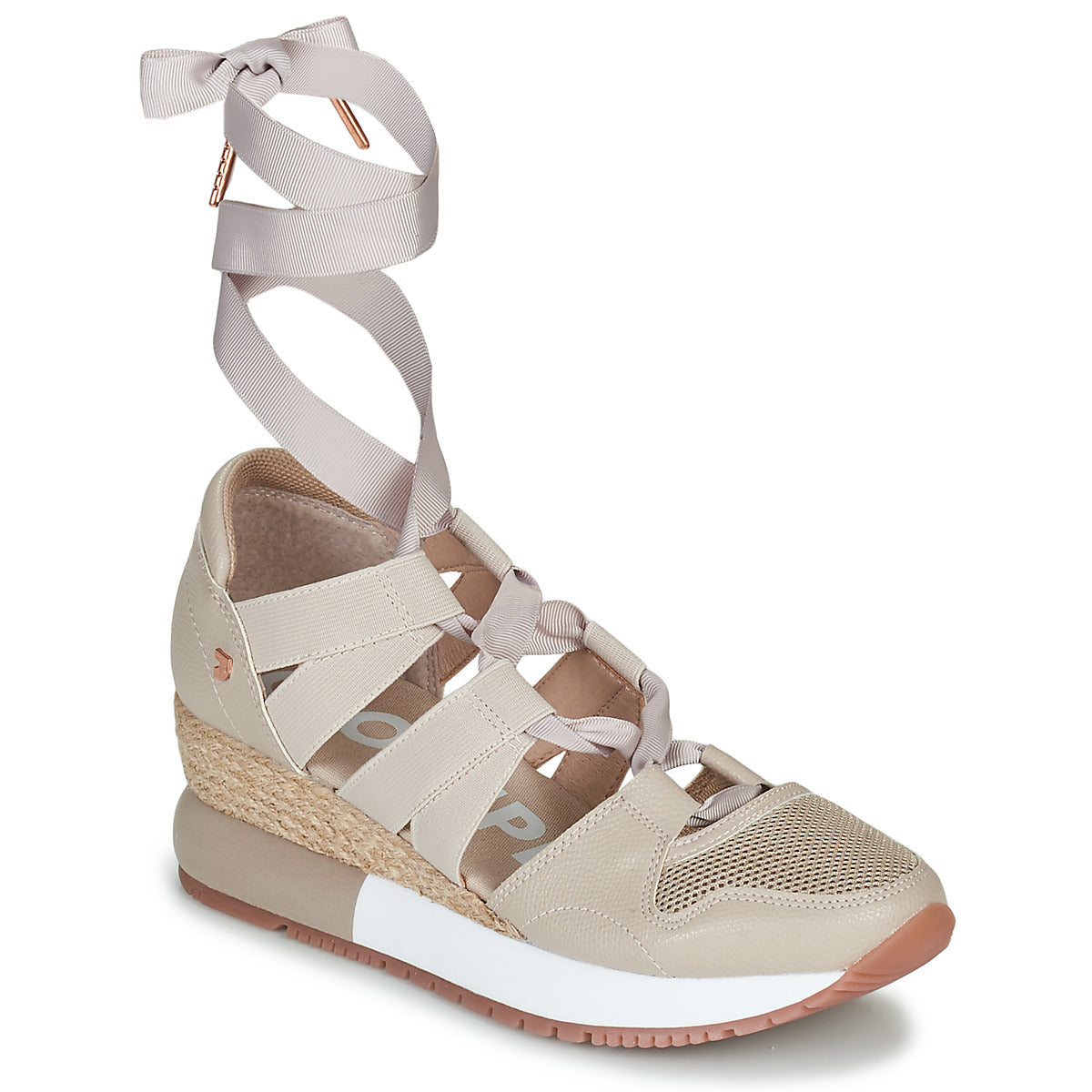 Sandali donne Gioseppo  LIZARDA  Beige 