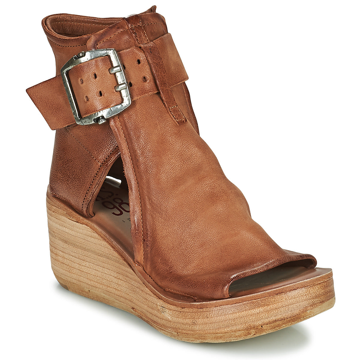 Sandali donne Airstep / A.S.98  NOA BUCKLE  Marrone 