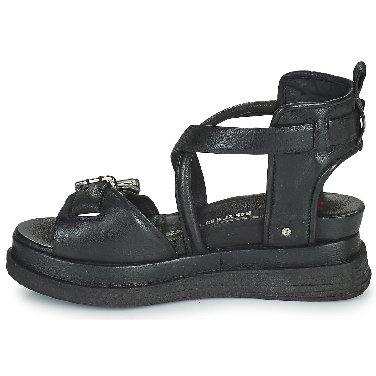 Sandali donne Airstep / A.S.98  LAGOS BUCKLE  Nero 