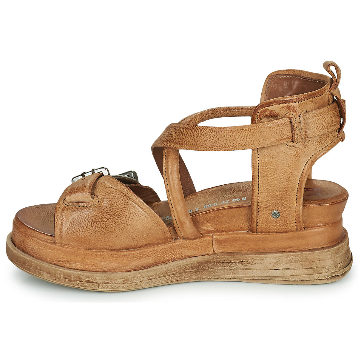 Sandali donne Airstep / A.S.98  LAGOS BUCKLE  Marrone 