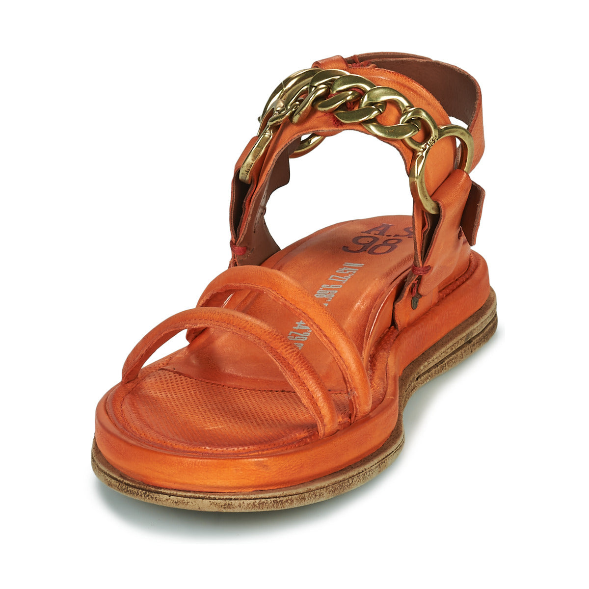 Sandali donne Airstep / A.S.98  POLA CHAIN  Arancio 