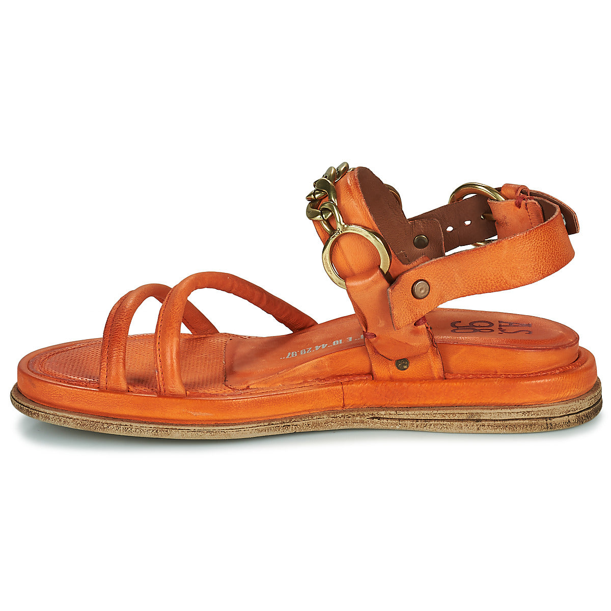 Sandali donne Airstep / A.S.98  POLA CHAIN  Arancio 