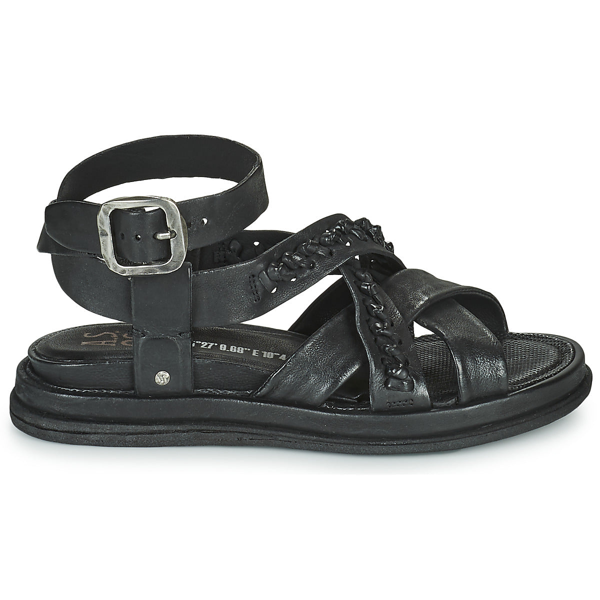 Sandali donne Airstep / A.S.98  POLA CROSS  Nero 