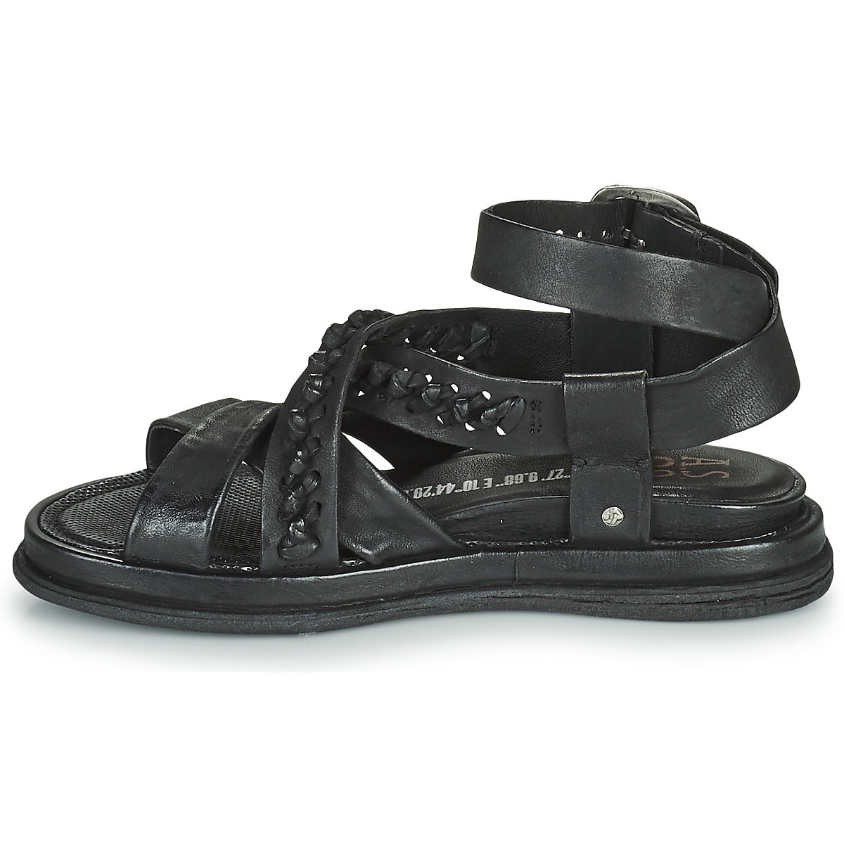 Sandali donne Airstep / A.S.98  POLA CROSS  Nero 