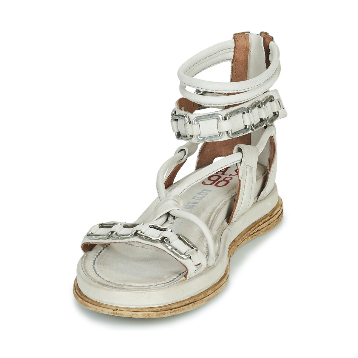 Sandali donne Airstep / A.S.98  POLA SQUARE  Bianco 