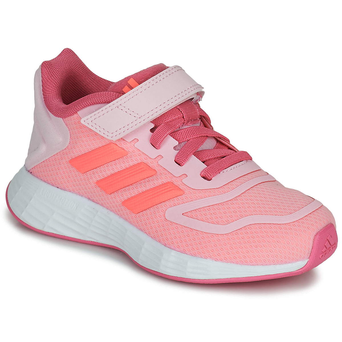 Scarpe bambini ragazza adidas  DURAMO 10 EL K  Rosa 