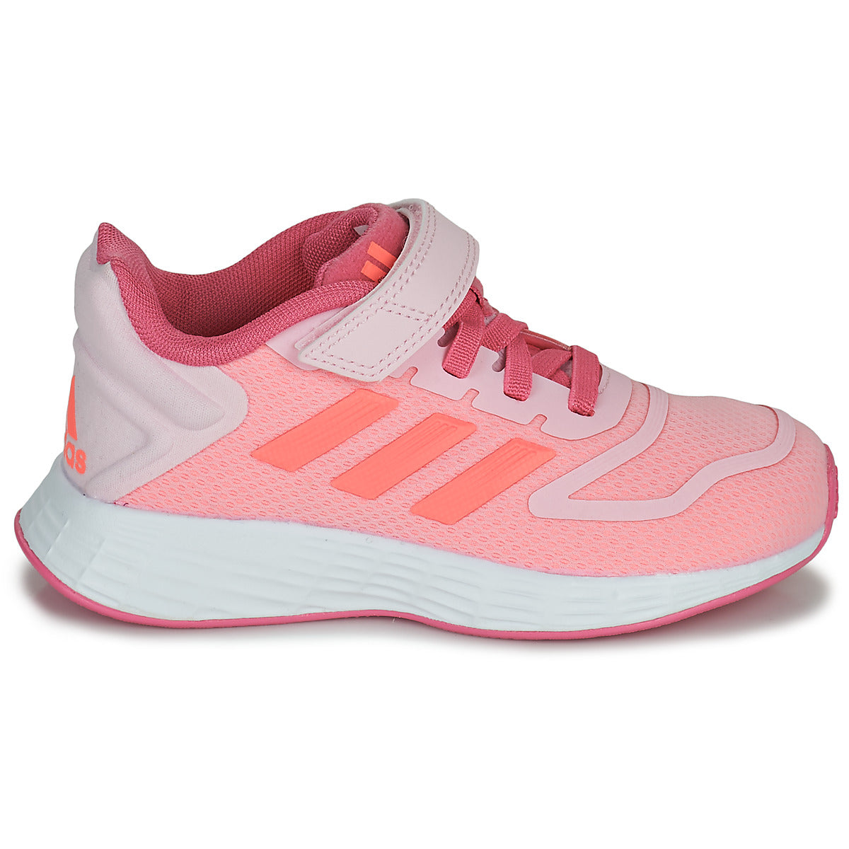 Scarpe bambini ragazza adidas  DURAMO 10 EL K  Rosa 