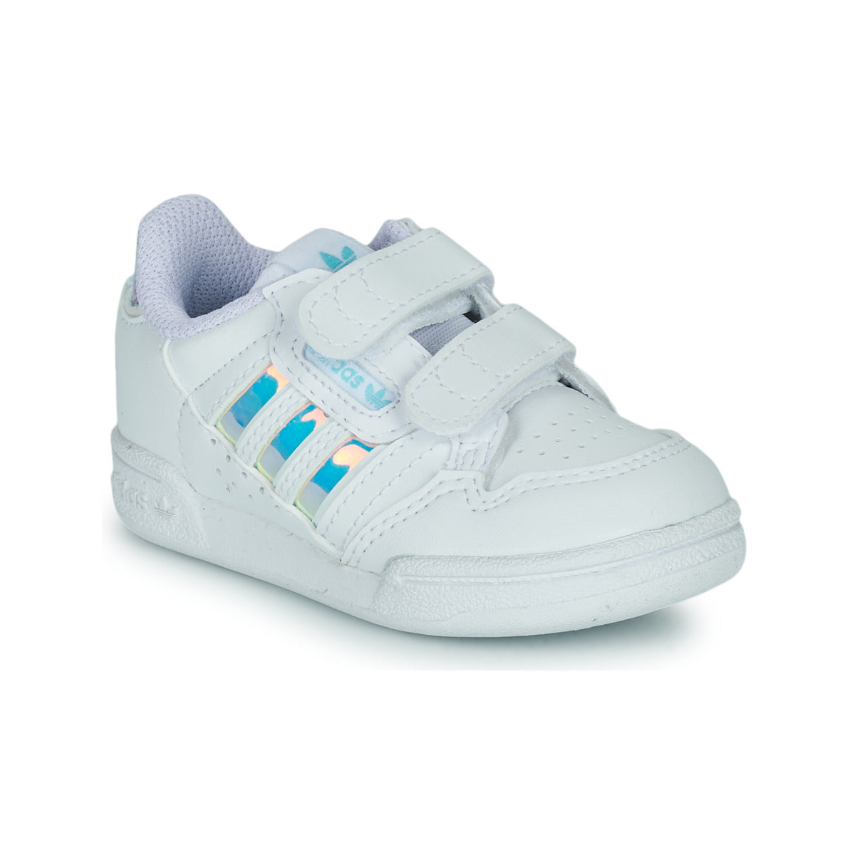 Scarpe bambini ragazza adidas  CONTINENTAL 80 STRI CF I  Bianco 