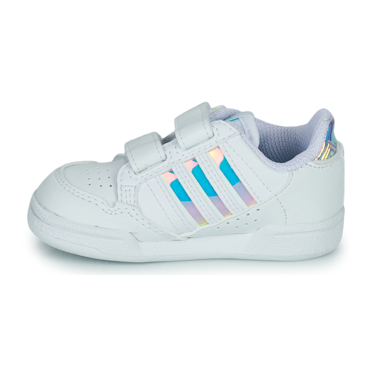 Scarpe bambini ragazza adidas  CONTINENTAL 80 STRI CF I  Bianco 