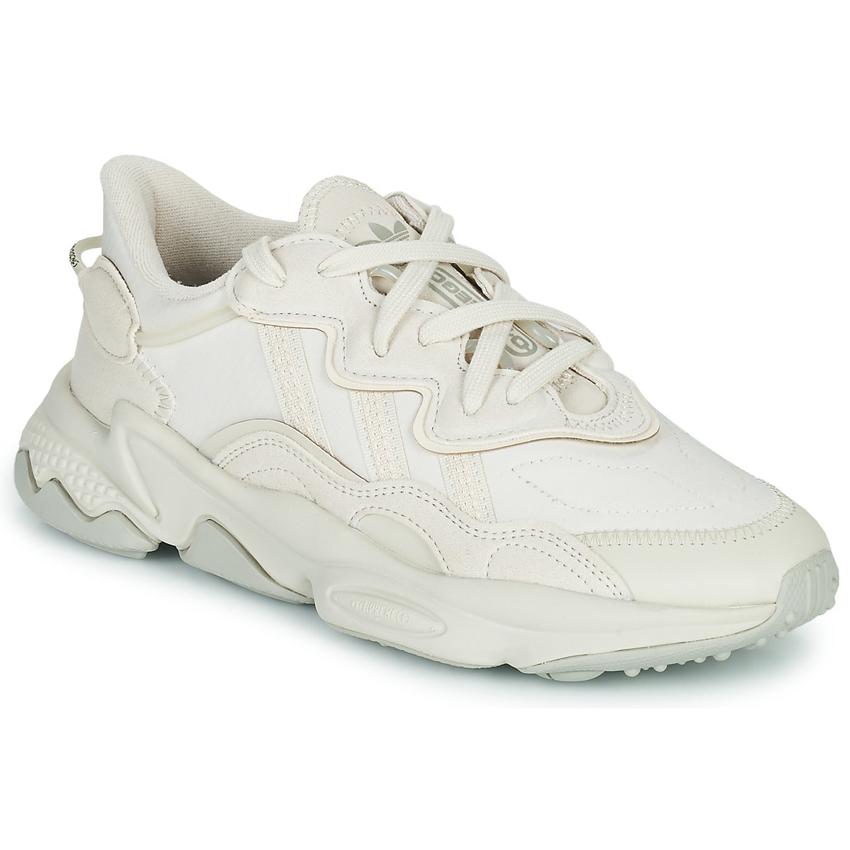 Scarpe bambini ragazzo adidas  OZWEEGO J  Beige 