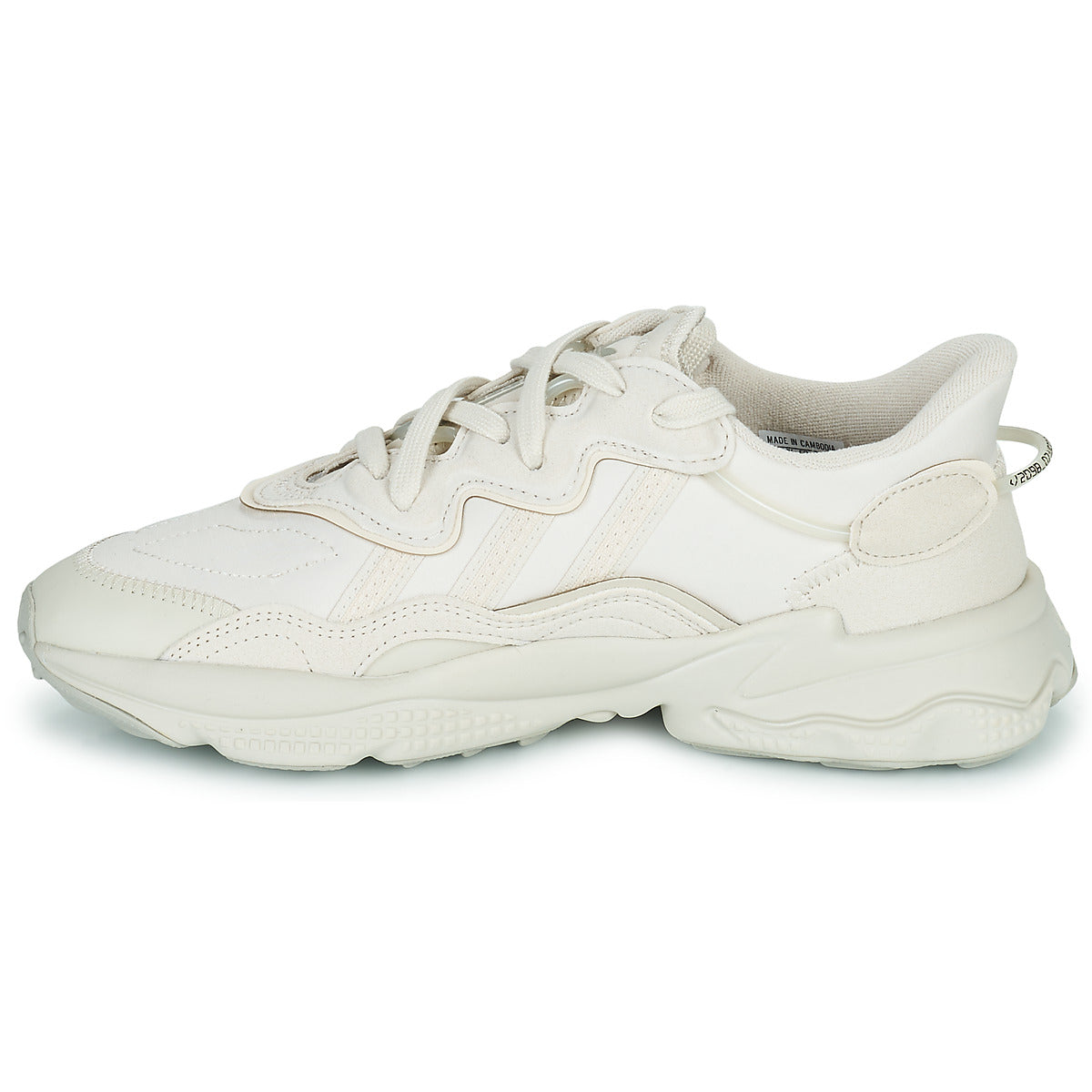 Scarpe bambini ragazzo adidas  OZWEEGO J  Beige 