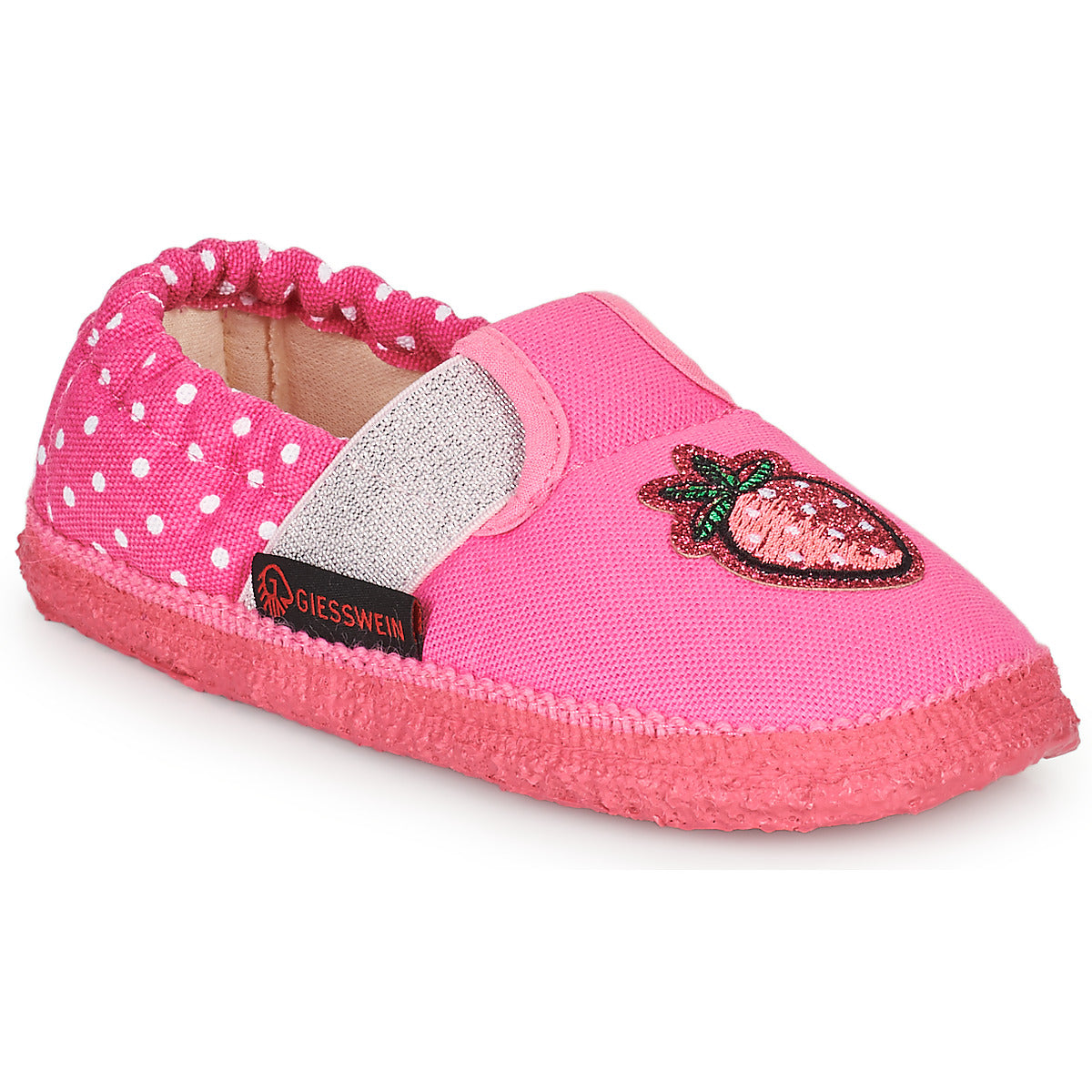 Pantofole bambini ragazza Giesswein  APFELTRACH  Rosa 