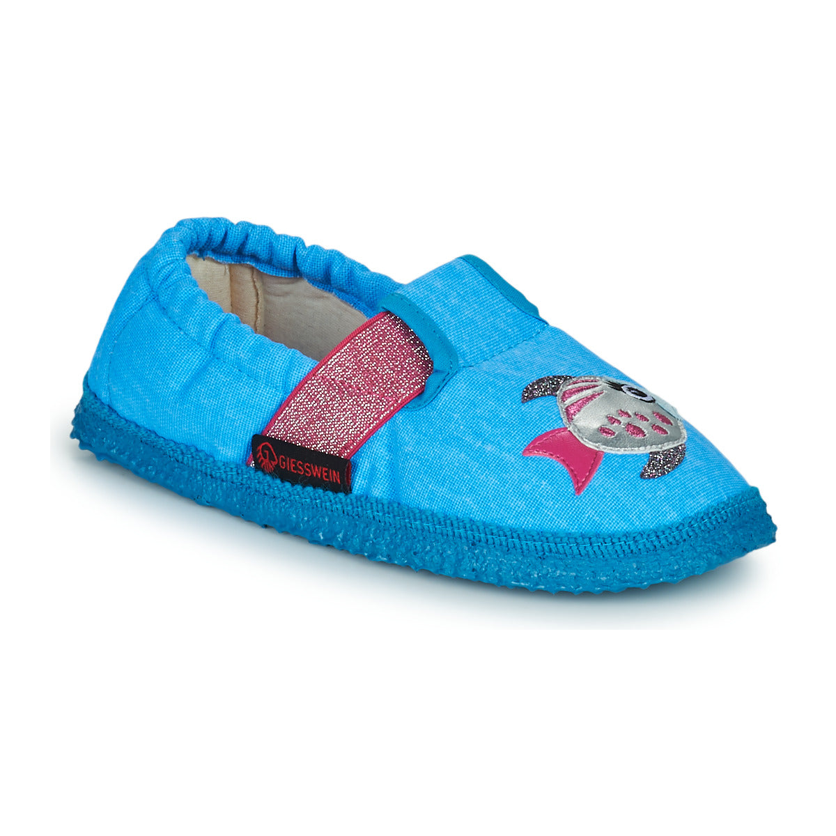 Pantofole bambini ragazza Giesswein  ATTERWASH  Blu 