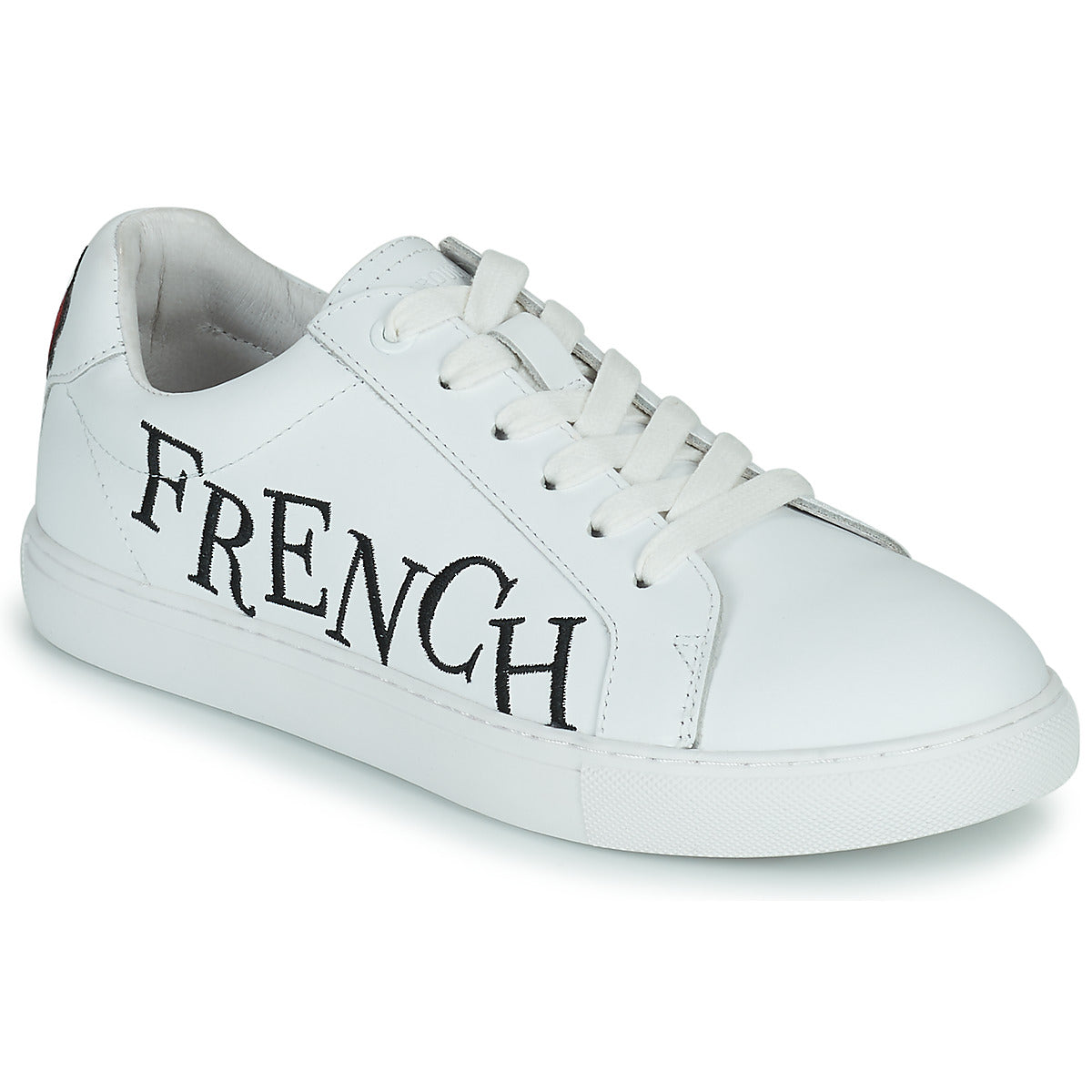 Sneakers basse donne Bons baisers de Paname  SIMONE MOULIN ROUGE FRANCH CANCAN  Bianco 