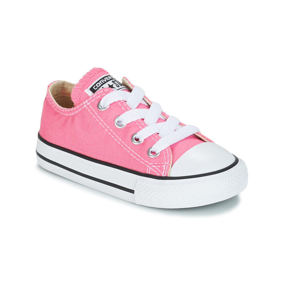 Scarpe bambini ragazza Converse  CHUCK TAYLOR ALL STAR CORE OX  Rosa 